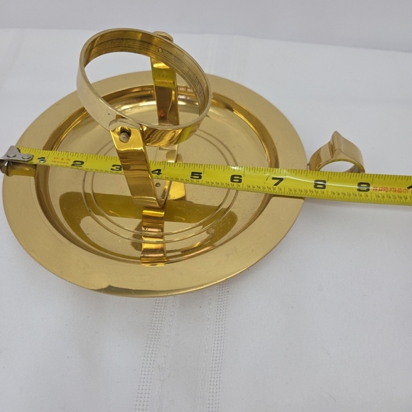 PartyLite Gold Brass Candle Holder - Picture 5 of 9